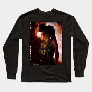 The steampunk lady Long Sleeve T-Shirt